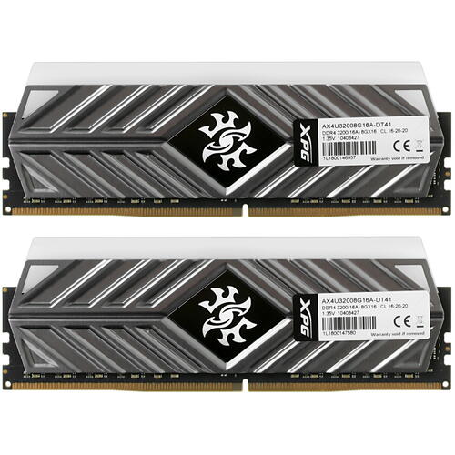 Купить Оперативная память ADATA XPG SPECTRIX D41 RGB [AX4U32008G16A-DT41] 16 ГБ  4772517. Характеристики, отзывы и цены в Донецке