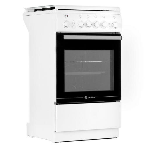 Купить Комбинированная плита De Luxe 5040.42гэ (кр) ЧР-030 белый  4813180. Характеристики, отзывы и цены в Донецке