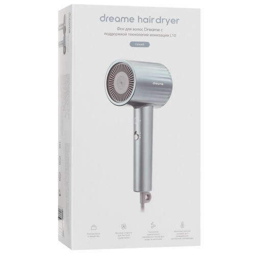 Купить Фен Dreame Ionic Hair Dryer L10 голубой  5427759. Характеристики, отзывы и цены в Донецке