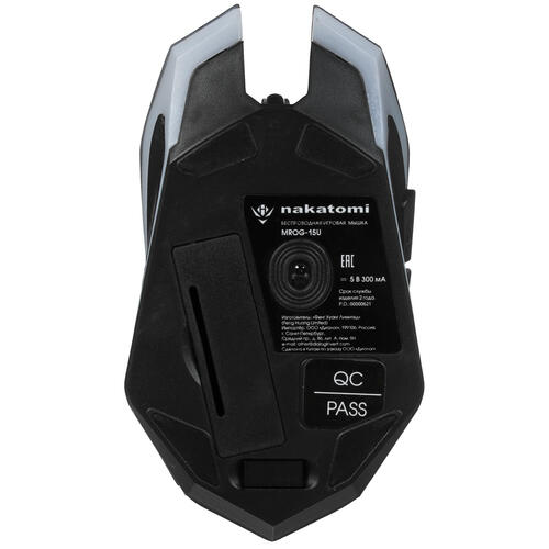 Купить Мышь беспроводная Nakatomi MROG-15U  черный  9904193. Характеристики, отзывы и цены в Донецке