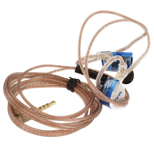 Купить Проводные наушники CCA C12 голубой 2024  5605003. Характеристики, отзывы и цены в Донецке