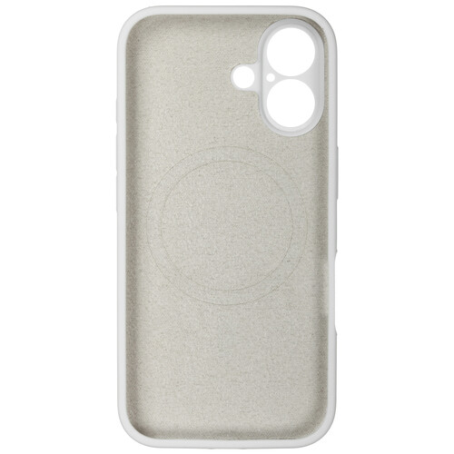 Купить Накладка  BoraSCO Liquid Case для Apple iPhone 16 белый  5601750. Характеристики, отзывы и цены в Донецке