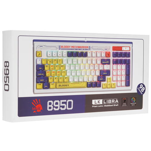 Купить Клавиатура  проводная A4Tech Bloody B950  5442776. Характеристики, отзывы и цены в Донецке