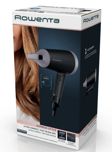 Купить Фен Rowenta CV1831F0 черный/фиолетовый  9983002. Характеристики, отзывы и цены в Донецке