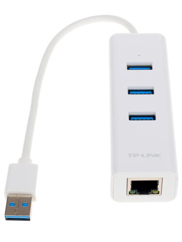 Купить Сетевая карта TP-Link UE330 + USB3.0 HUB 3-port  1107107. Характеристики, отзывы и цены в Донецке