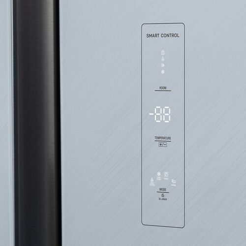 Купить Холодильник Side by Side   Бирюса SBS 541 TWG серый  9173437. Характеристики, отзывы и цены в Донецке