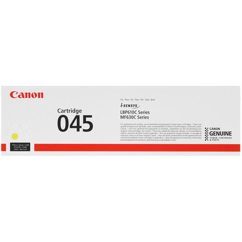 Купить Картридж лазерный Canon 045 желтый, с чипом  1327288. Характеристики, отзывы и цены в Донецке
