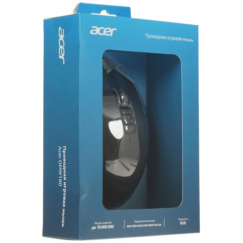 Купить Мышь проводная Acer OMW160  5014987. Характеристики, отзывы и цены в Донецке