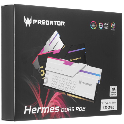 Купить Оперативная память Acer Predator Hermes RGB  9074056. Характеристики, отзывы и цены в Донецке