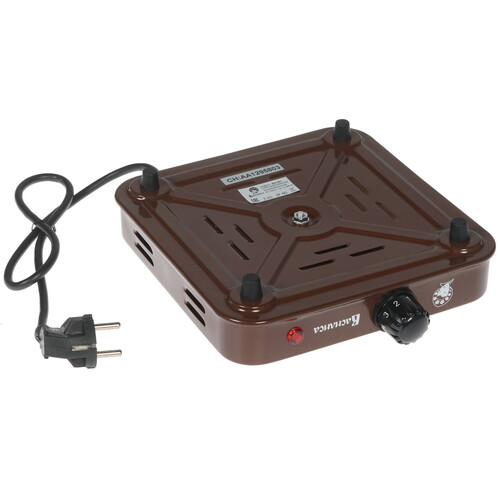 Купить Плита компактная электрическая ВАСИЛИСА ВА-901 коричневый  8124532. Характеристики, отзывы и цены в Донецке