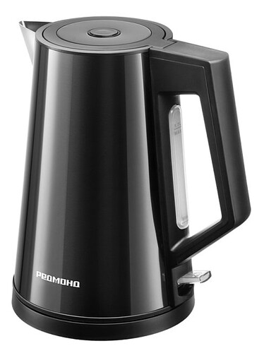Купить Электрочайник РЕДМОНД KM244 черный  9168435. Характеристики, отзывы и цены в Донецке
