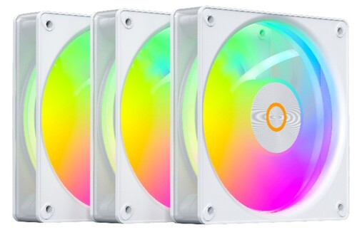 Купить Комплект реверсных вентиляторов Ocypus Gamma F12 Elite ARGB REVERSE BLADE [Gamma-F12-WH3AM01E-GL] белый  5632334. Характеристики, отзывы и цены в Донецке