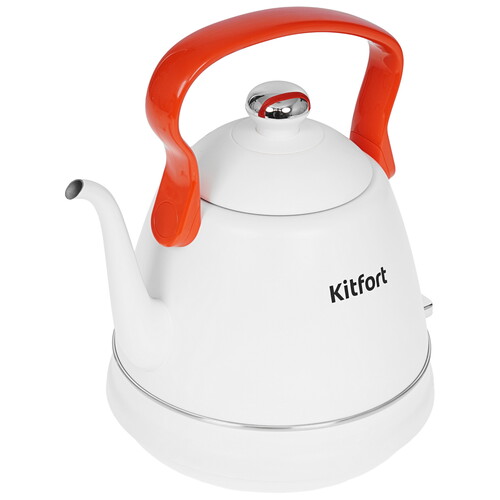 Купить Электрочайник Kitfort КТ-6793 белый  9241134. Характеристики, отзывы и цены в Донецке