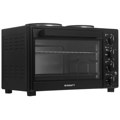 Купить Мини-печь Kraft KFC-MOHP 380 HBL черный  9080983. Характеристики, отзывы и цены в Донецке