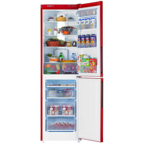 Купить Холодильник с морозильником   Pozis RK-FNF-172R красный  8140604. Характеристики, отзывы и цены в Донецке