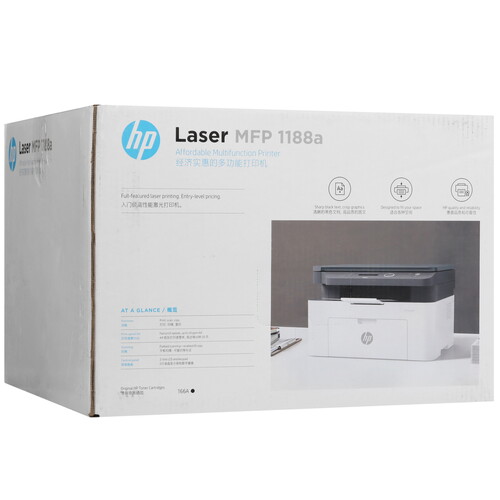 Купить МФУ лазерное HP Laser MFP 1188a  5469444. Характеристики, отзывы и цены в Донецке