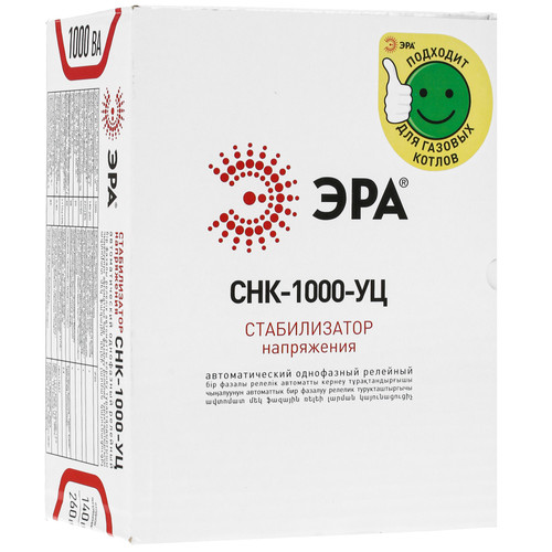 Купить Стабилизатор напряжения ЭРА CНК-1000-УЦ  5333129. Характеристики, отзывы и цены в Донецке