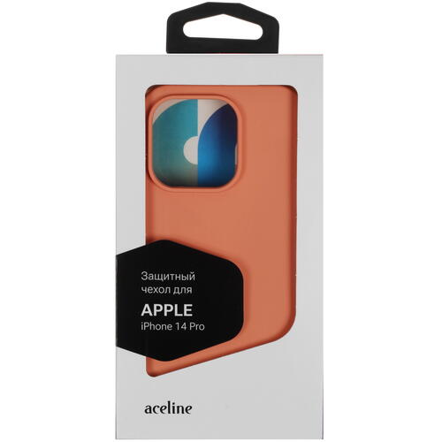Купить Накладка  Aceline Liquid Silicone для Apple iPhone 14 Pro оранжевый  5404056. Характеристики, отзывы и цены в Донецке