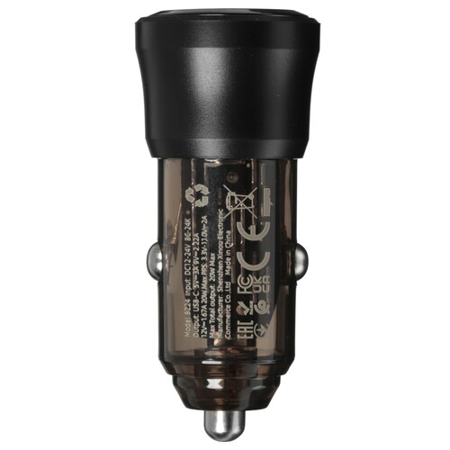 Купить Автомобильное ЗУ Borofone BZ24 прозрачный  9244274. Характеристики, отзывы и цены в Донецке