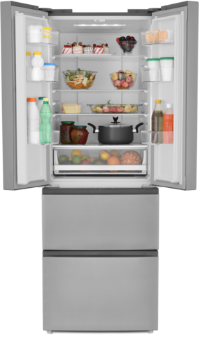 Купить Холодильник многодверный   ZUGEL ZRFD361X серебристый  9931480. Характеристики, отзывы и цены в Донецке