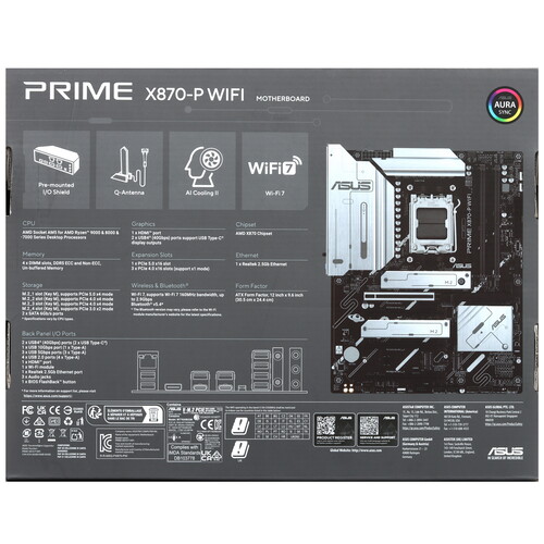 Купить Материнская плата ASUS PRIME X870-P WIFI  5495478. Характеристики, отзывы и цены в Донецке