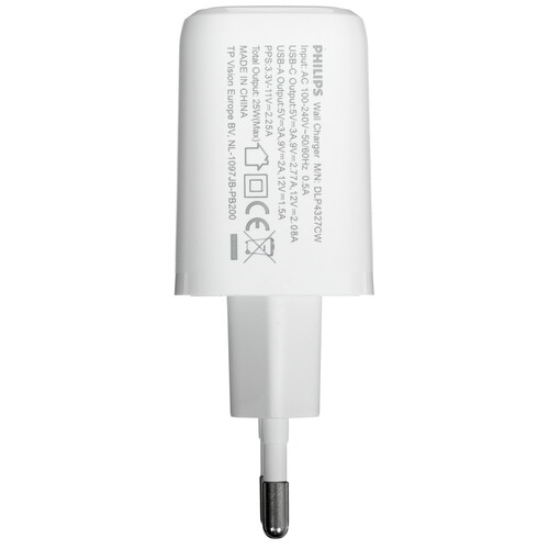 Купить Сетевое зарядное устройство Philips белый  5494056. Характеристики, отзывы и цены в Донецке