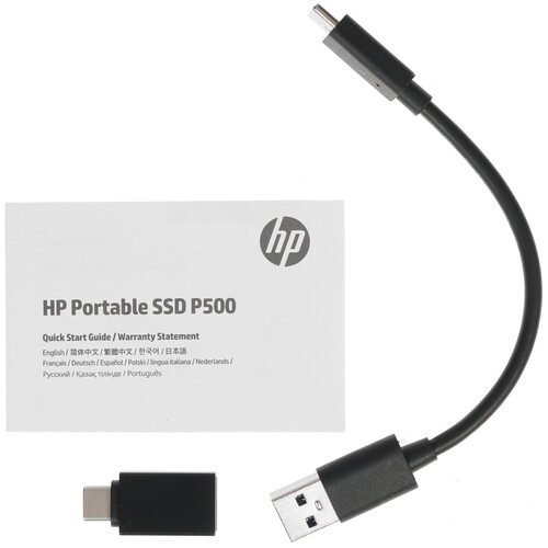 Купить 120 ГБ Внешний SSD HP P500  1616748. Характеристики, отзывы и цены в Донецке