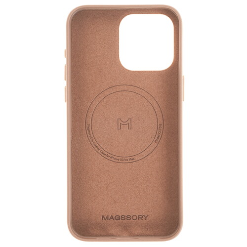 Купить Накладка  Magssory Eco Leather Case для Apple iPhone 15 Pro Max коричневый  9265540. Характеристики, отзывы и цены в Донецке