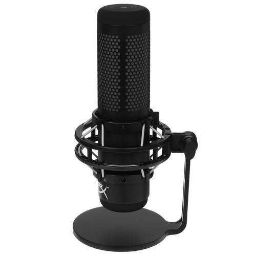 Купить Микрофон HyperX QuadCast S черный  5056741. Характеристики, отзывы и цены в Донецке