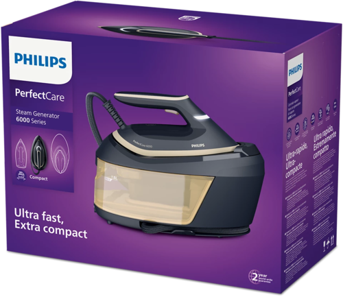 Купить Парогенератор Philips PSG6066/20 голубой  9123129. Характеристики, отзывы и цены в Донецке