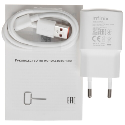 Купить 6.7" Смартфон Infinix SMART 9 64 ГБ черный  5488704. Характеристики, отзывы и цены в Донецке