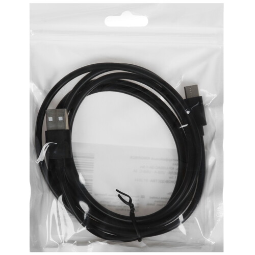 Купить Кабель круглый KingPrice USB Type-C - USB 2.0 Type-A черный 1.5 м  5608652. Характеристики, отзывы и цены в Донецке
