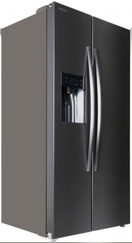 Купить Холодильник Side by Side  Toshiba GR-RS508WE-PMJ (06) черный  9958285. Характеристики, отзывы и цены в Донецке