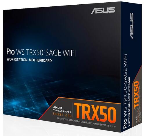 Купить Материнская плата ASUS Pro WS TRX50-SAGE WIFI  5447775. Характеристики, отзывы и цены в Донецке