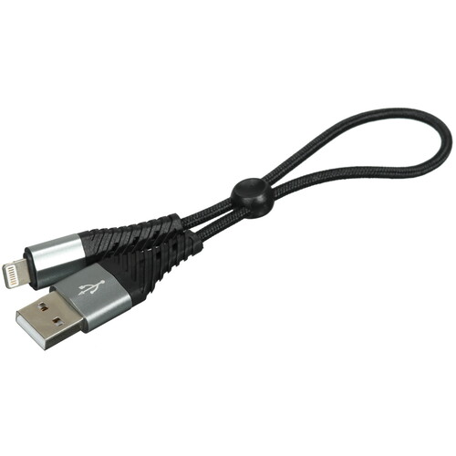 Купить Кабель круглый Hoco Lightning 8-pin - USB 2.0 Type-A черный 0.25 м  5475066. Характеристики, отзывы и цены в Донецке