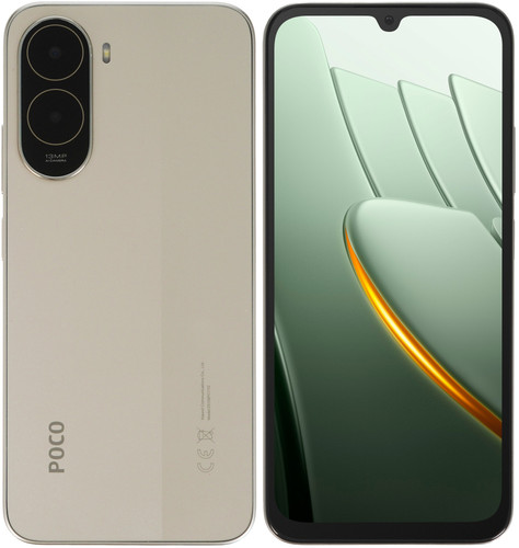 Купить 6.9" Смартфон POCO C81 Pro 256 ГБ золотистый  5670083. Характеристики, отзывы и цены в Донецке