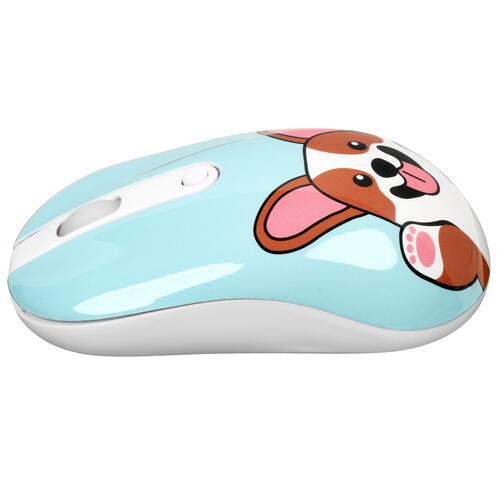 Купить Мышь беспроводная DEXP WM-311WU Happy dog  голубой  5404133. Характеристики, отзывы и цены в Донецке