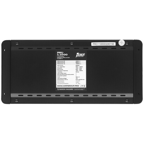 Купить Усилитель AMP PRO 1.1000  5466659. Характеристики, отзывы и цены в Донецке