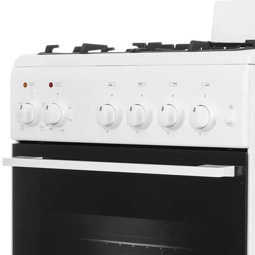 Купить Комбинированная плита Gefest ПГЭ 5102-01 0198 белый  9055694. Характеристики, отзывы и цены в Донецке