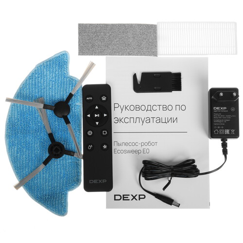 Купить Робот-пылесос DEXP E0 черный  9093897. Характеристики, отзывы и цены в Донецке