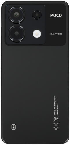 Купить 6.67" Смартфон POCO X6 256 ГБ черный  5441634. Характеристики, отзывы и цены в Донецке