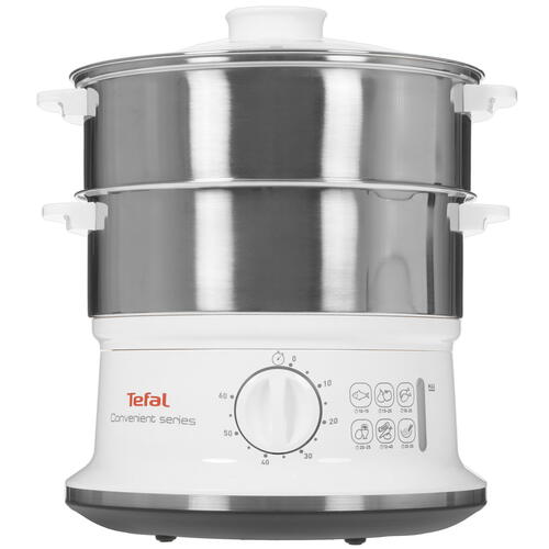 Купить Пароварка Tefal VC145130 белый  9071070. Характеристики, отзывы и цены в Донецке