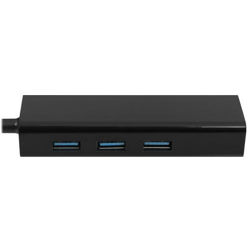 Купить Сетевая карта 5bites UA3-45-04BK + USB3.0 HUB 3-port  1101511. Характеристики, отзывы и цены в Донецке