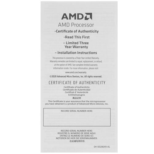 Купить Процессор AMD Ryzen 3 4100 BOX  5026147. Характеристики, отзывы и цены в Донецке