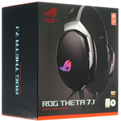 Купить Проводные наушники ASUS ROG Theta 7.1 черный 2019  1640187. Характеристики, отзывы и цены в Донецке