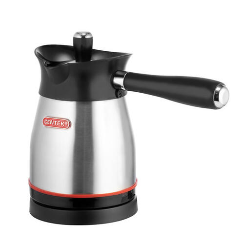 Купить Электрическая турка Centek CT-1080 серебристый  1113496. Характеристики, отзывы и цены в Донецке