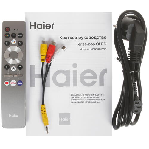 Купить 65" (165 см) OLED-телевизор Haier H65S9UG PRO черный  5351905. Характеристики, отзывы и цены в Донецке