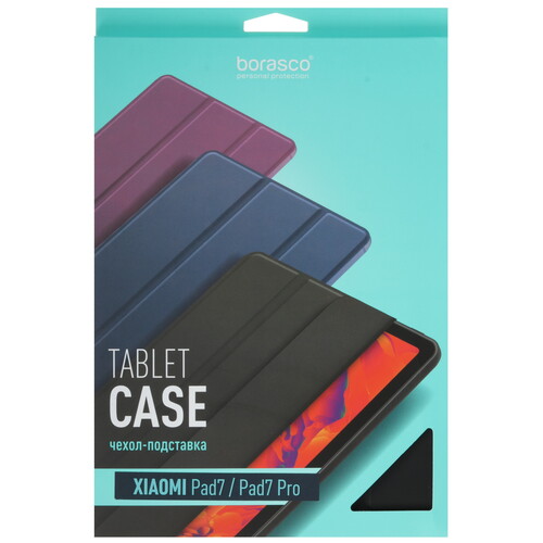 Купить Чехол-книжка BoraSCO для Xiaomi Pad 7/ 7 Pro черный  5611782. Характеристики, отзывы и цены в Донецке