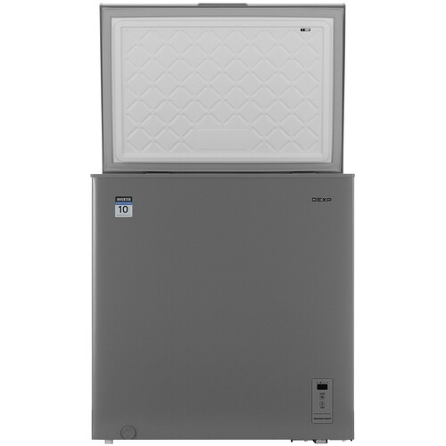 Купить Морозильный ларь DEXP CE-20AMA серый  9234667. Характеристики, отзывы и цены в Донецке