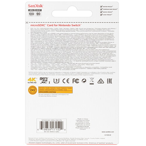 Купить Карта памяти SanDisk microSDXC 128 ГБ  4754734. Характеристики, отзывы и цены в Донецке